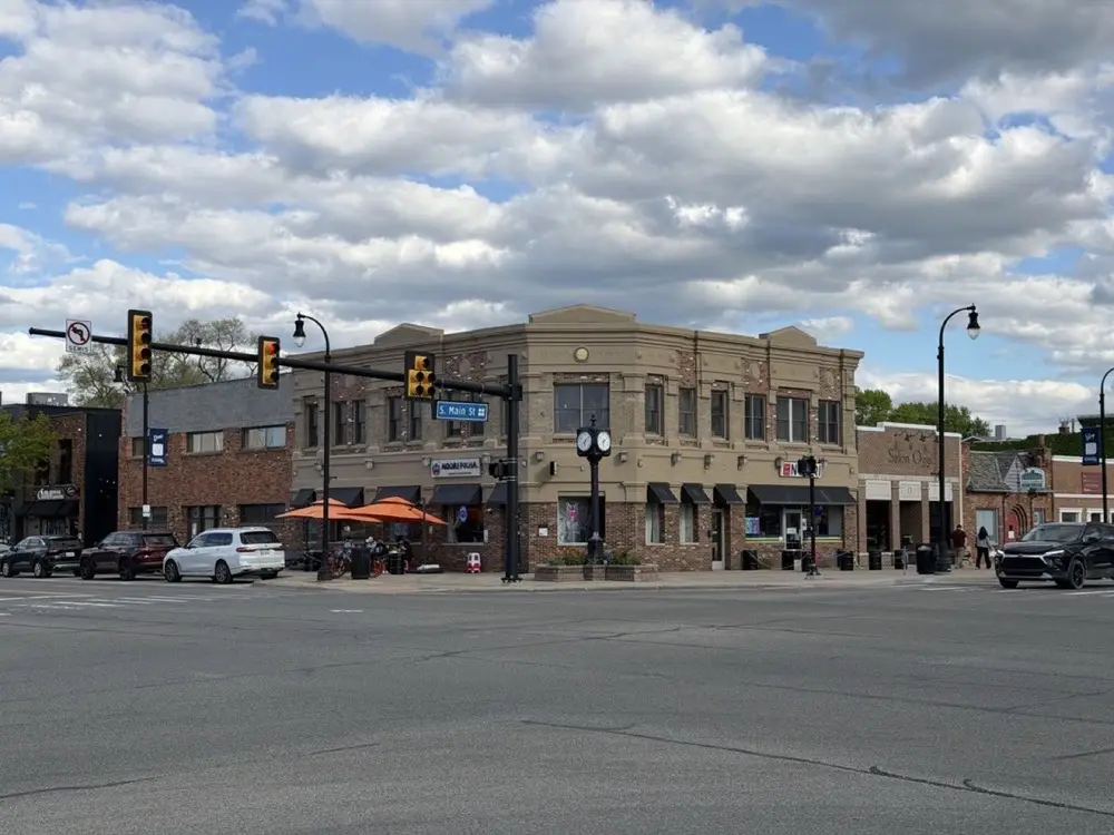 Main Street and 14 Mile, downtown Clawson