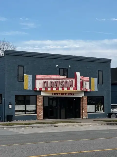 The Clawson Theater building, home to Three Cats