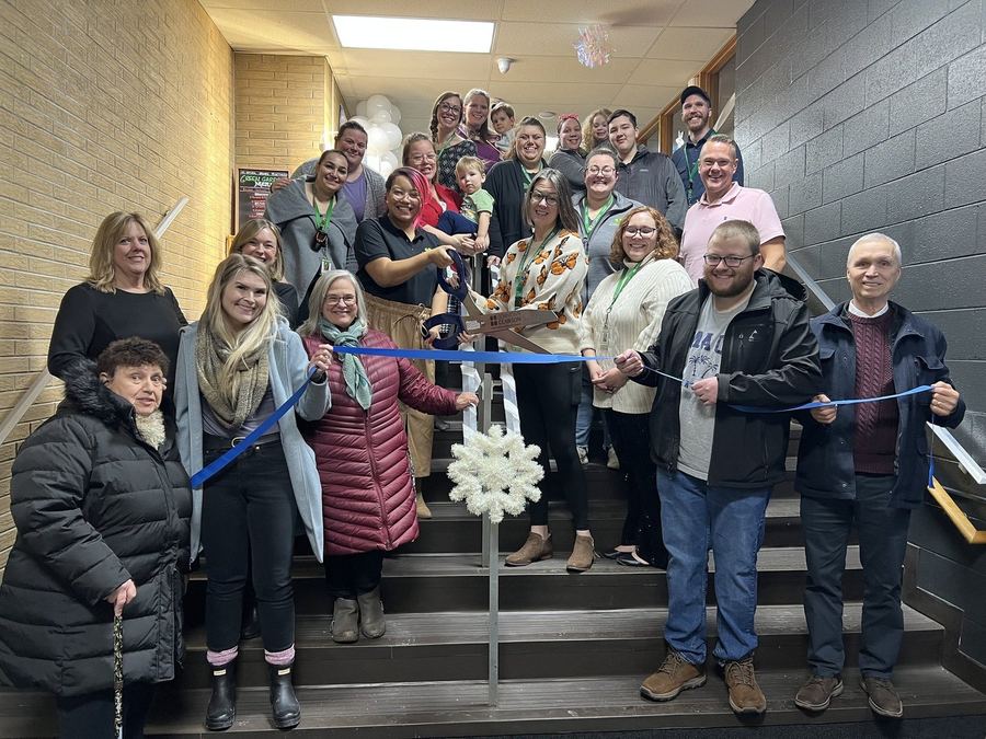 Ribbon cutting at Green Garden Child Development Center