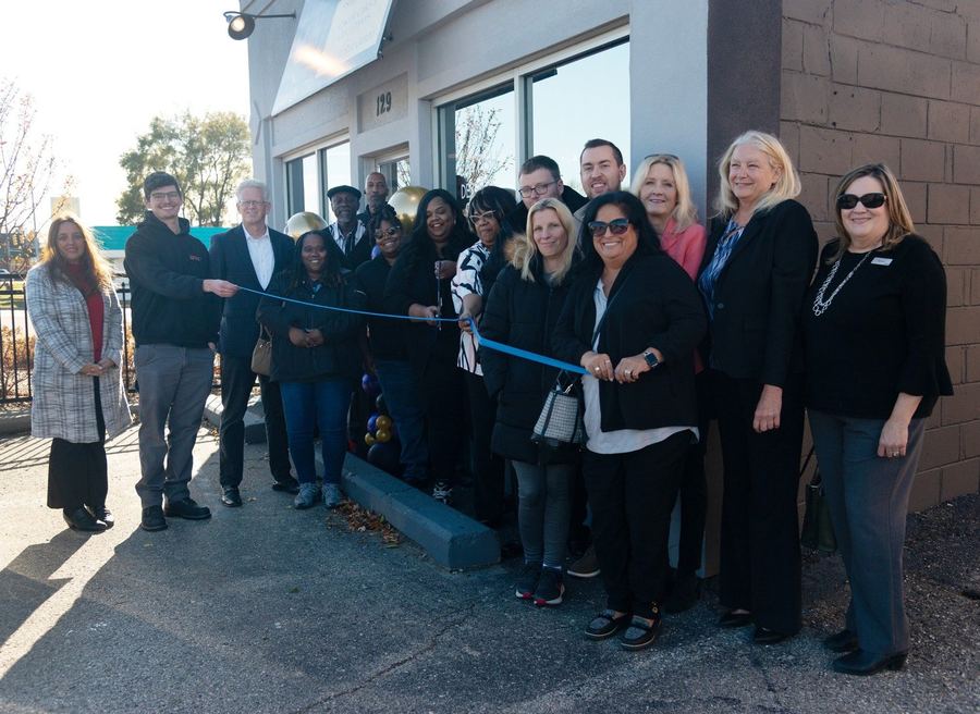 Ribbon cutting at Kita's Kitchen