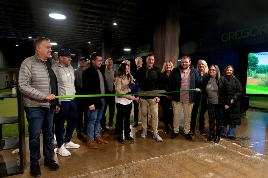 Ribbon cutting at The Gregor